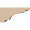 Ekena Millwork 4"W x 8"D x 4"H Wide Mediterranean Rough Cedar Woodgrain TimberThane Corbel, Primed Tan CORUR04X08X04MEDRCPR - alternate 2